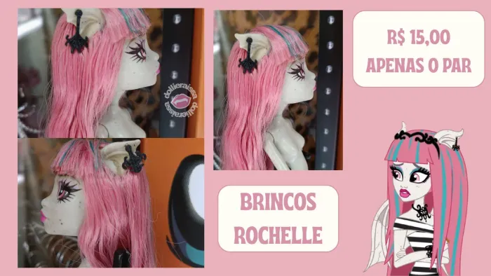 Monster high brincos Rochelle