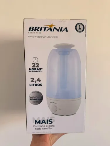 Umidificador de ar Britania - Praticamente novo/na caixa