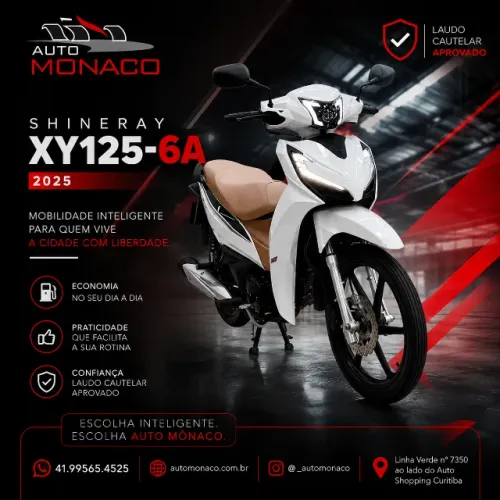 SHINERAY XY125-6A 2025