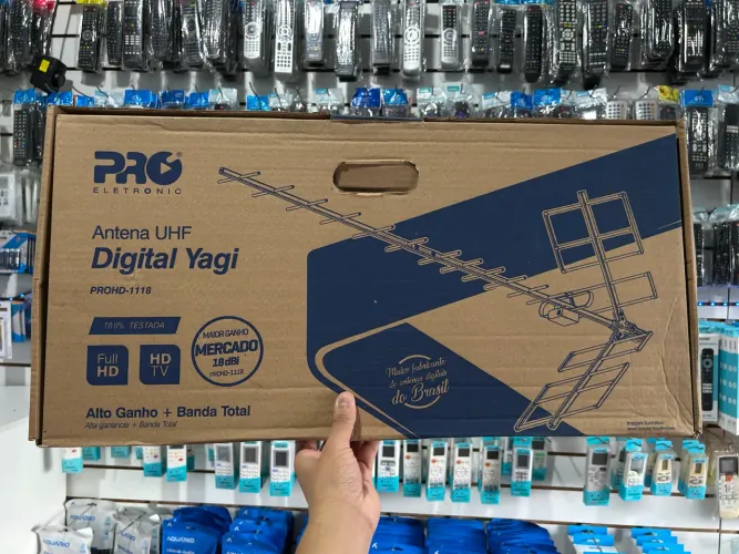 Antena Externa Yagi Ganho de 18 DBI