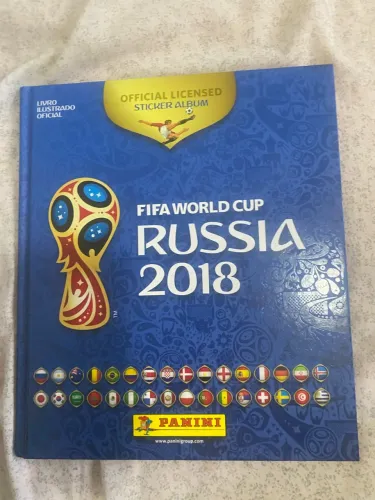 Álbum copa 2018 copa dura completo