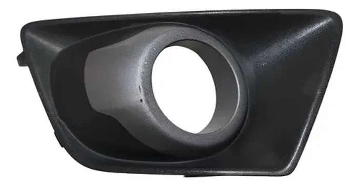 Grade Farol Milha Esquerdo Cn1515a299 Ford Ecosport 2013/17 Preto Esquerdo