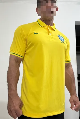 Camisa polo da seleção brasileira