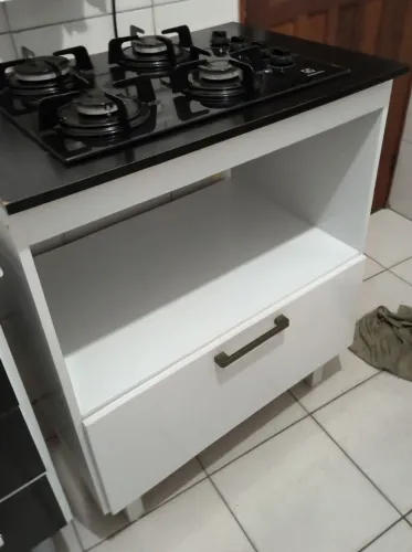 Fogão com suporte <br>R$450,00