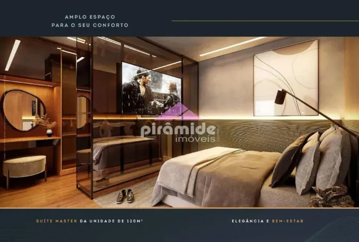 Apartamento com 3 dormitórios à venda, 83,48m² por R$ 1.220.000,00 Jardim Aquarius São J