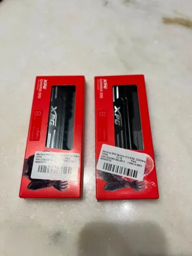 KIT 2x Memória RAM XPG Gammix D10 8GB, 3200MHz - DDR4 [NOVO - LACRADO]