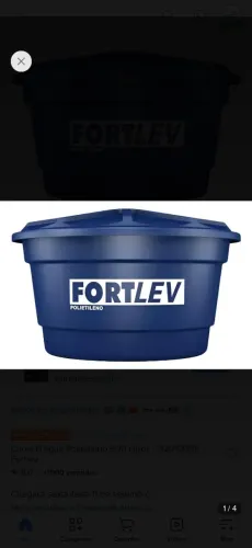 Vendo caixa da água nova 500 litros
