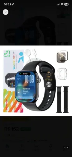 Relógio Smartwatch S11 Pro série 11 Microwear
