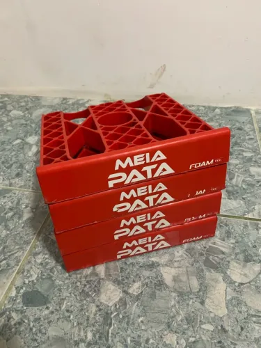 Kit 4 Meia Pata Foamtec para elevação de carros