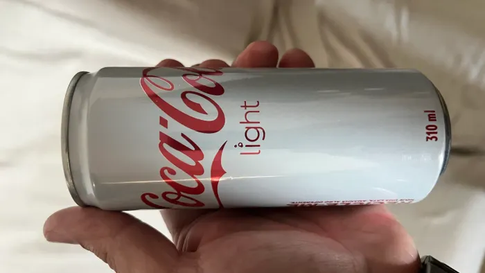 Lata coca light pra colecionadores