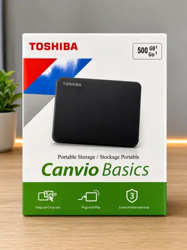 HD externo 500gb Toshiba