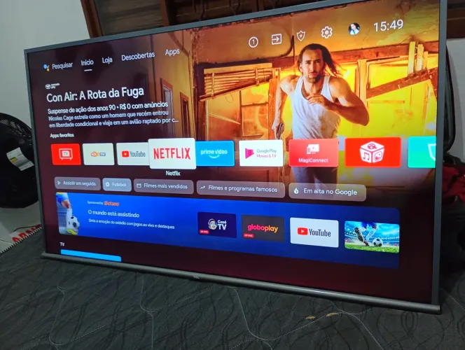 Vendo essa tv da TCL 50 polegadas smart 4k Android