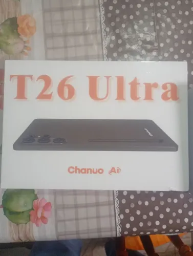 Tablet t26 ultra 500gb de armazenamento 12gb ram tablet super rápido semi novo 