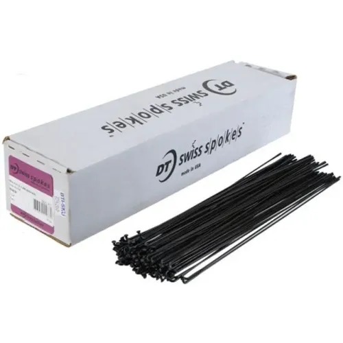 Raio DT swiss 265mm preto inox com 32 unidades 