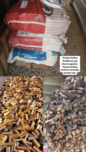 Lenha frutíferas de goiabeira top assar carne sequinha 