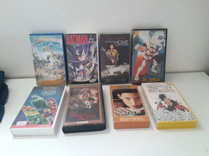 Fitas Vhs variadas