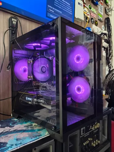 Pc gamer Ryzen 5 Roda tudo ultra parcelo até 12 x