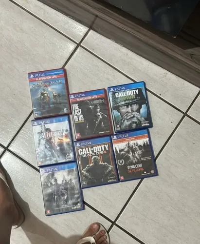 Venda de jogos de ps4