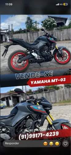 Vendo mt 03 ano 2023