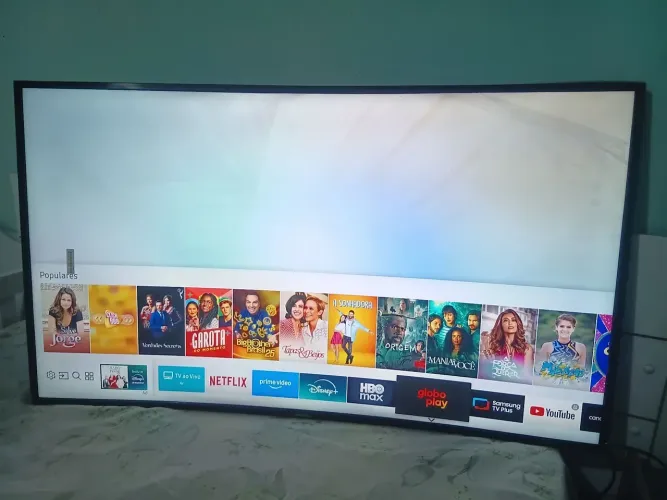 TV 49 POLEGADAS SAMSUNG SMART 4K TELA CURVADA PERFEITA