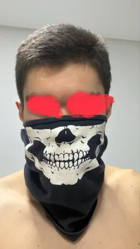 Balaclava caveira 