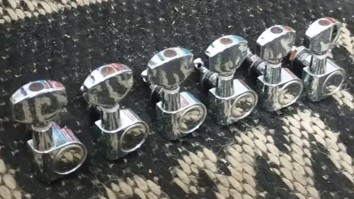 Jogo de Tarraxas Ibanez Original 6 em linha com parafusos