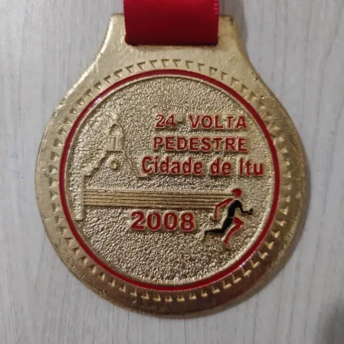 Medalha Itu 2008 Volta pedestre Prova corrida 17