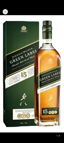 Uísque Green Label novo lacrado
