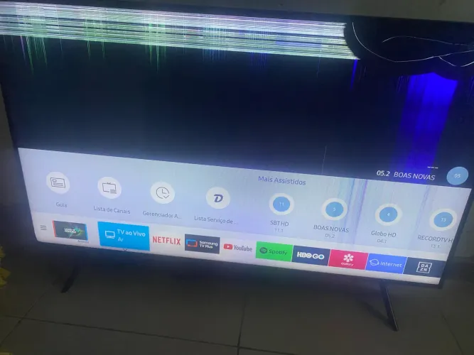 Smart tv 55 Samsung cristal