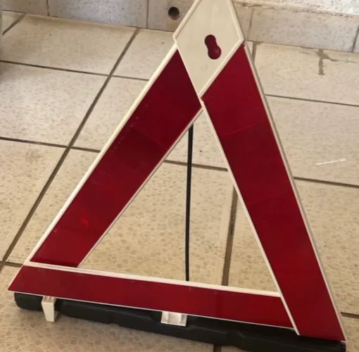 triângulo sinalizador 