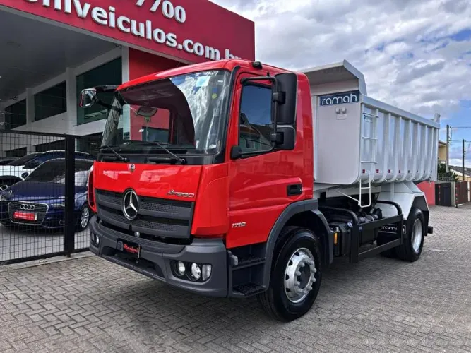 ATEGO 1719 COM CAÇAMBA BASCULANTE HIDRÁULICA 