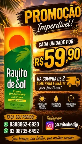 BRONZEADOR RAYITO DE SOL