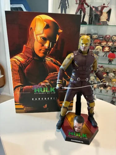 Boneco Hot Toys TMS096 She Hulk Daredevil 1/6 Scale Demolidor Marvel