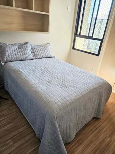 Cama box casal padrão + colchão casal Castor