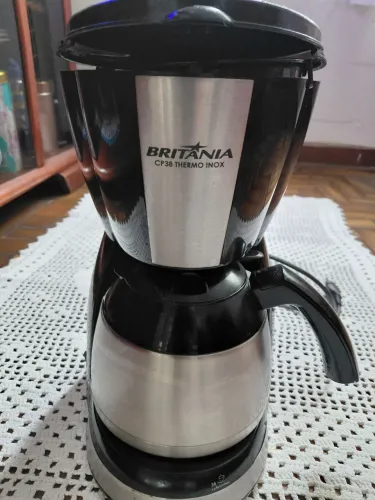 Cafeteira elétrica inox linda