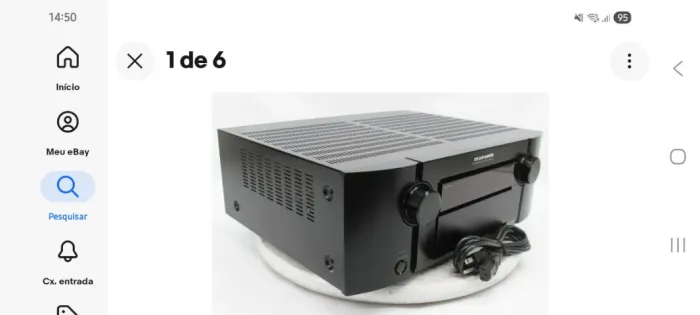 Receiver Marantz SR5005 7.2 Parado