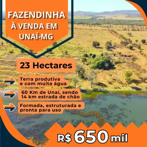 SÍTIO A VENDA EM UNAÍ
