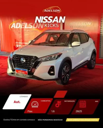 Nissan Kicks Advance 1.6 16V Flex AUT 2025