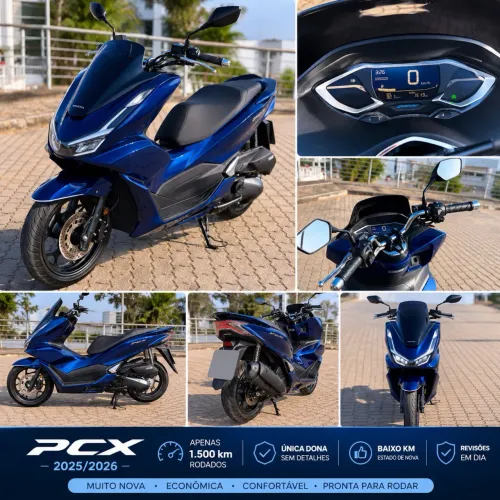 Vendo PCX 2025/2026 ABS 1.500km rodados SUPER NOVA!