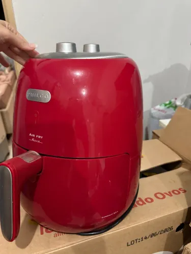 Air Flay Philco retrô vermelha ótimo estado