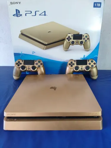PS4 Slim 1tb Gold edition