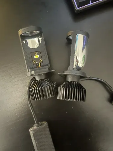 FAROL LED H4 com Projetor 