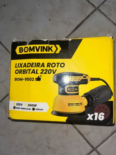 Lixadeira orbitral polimento 