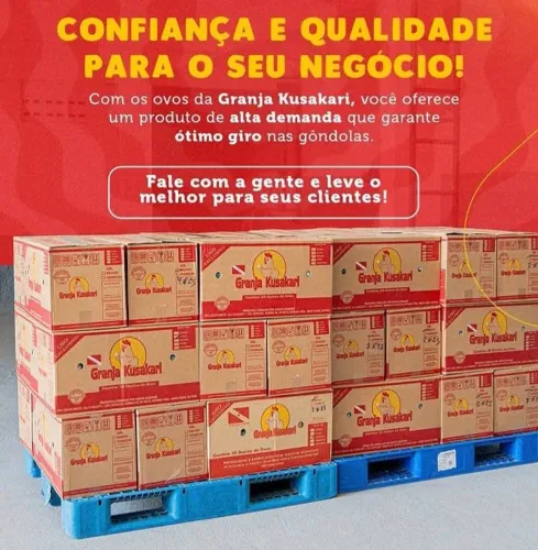 Caixa do ovo extra regional 175,00 retirar em loja