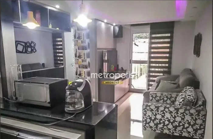 Apartamento com 2 dormitórios à venda, 46 m² por R$ 375.000,00 - Taboão - São Bernardo do 
