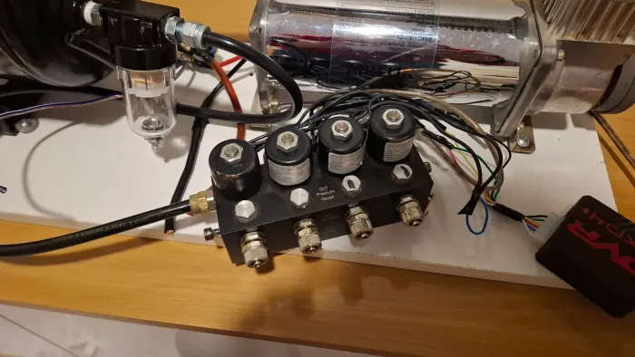 Bloco 8mm suspensao ar