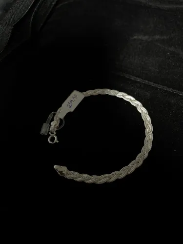 Pulseiras e colar de prata 925