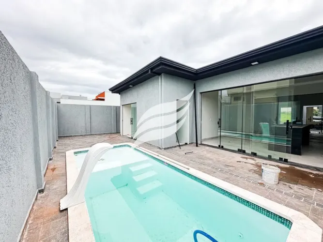 Condomínio Green Park - Casa 3 suítes com piscina à venda no condomínio Green Park em Araç