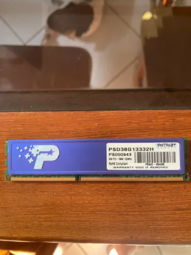 Memória ram 8Gb - DDr3