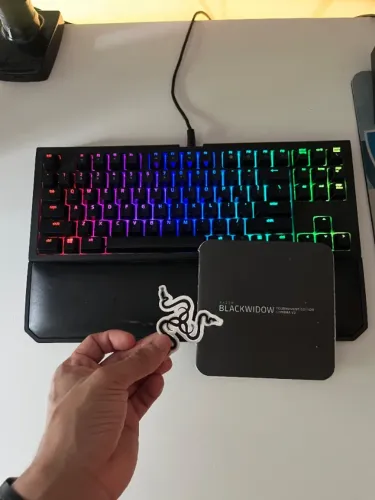 Teclado Gamer Razer Blackwidow Chroma V2 Switch Orange